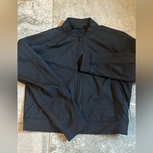 Lululemon mesh bomber jacket